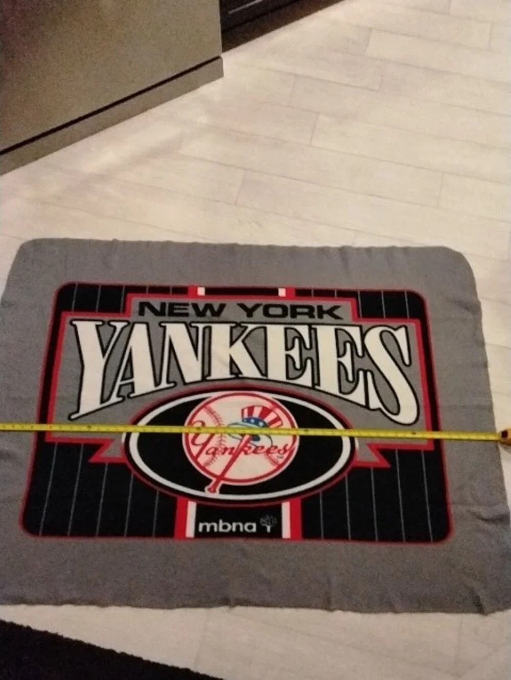 Gray Logo Throw Blanket